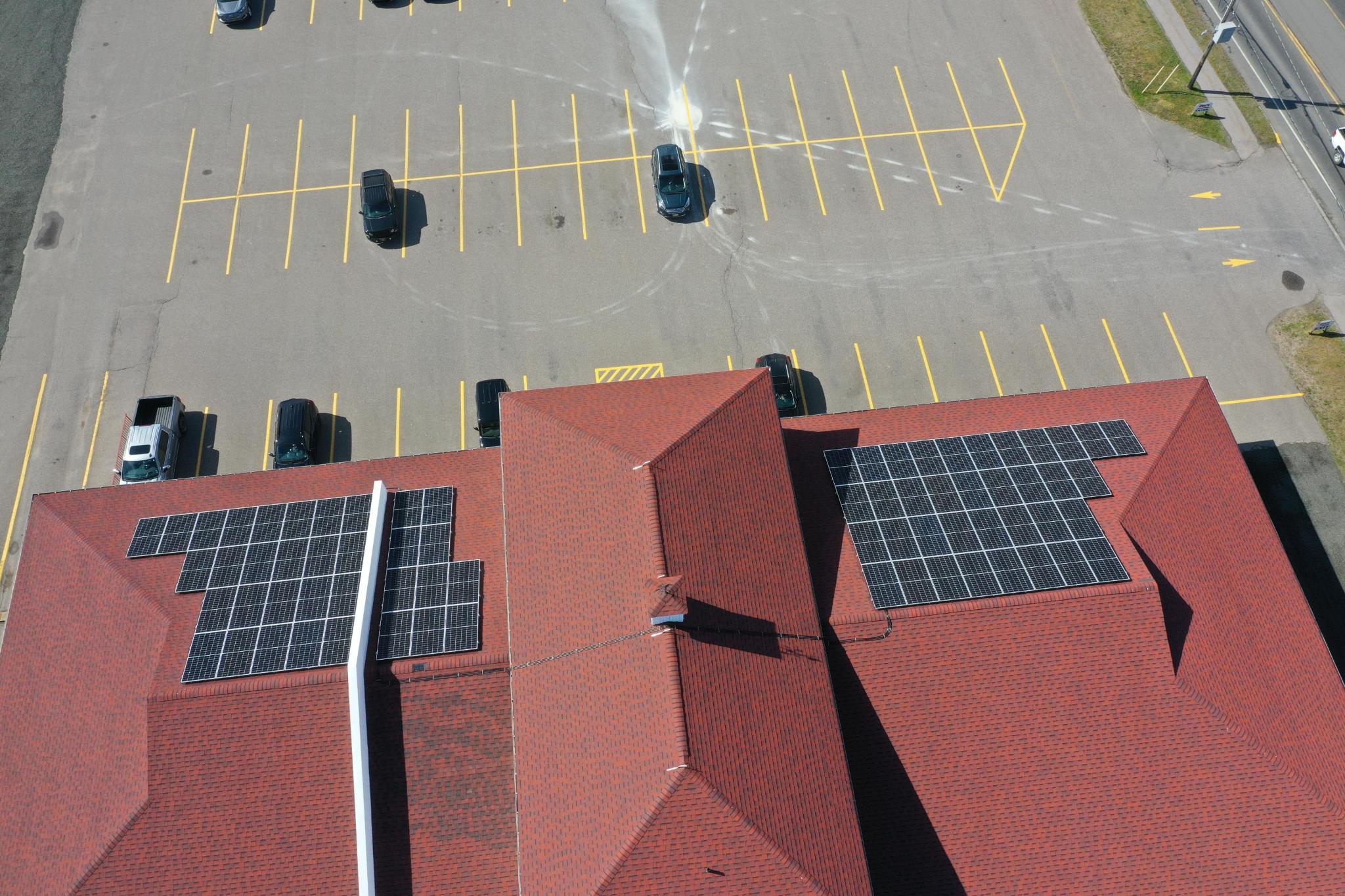 Atlantic Tech Office commercial solar installation, Halifax NS
