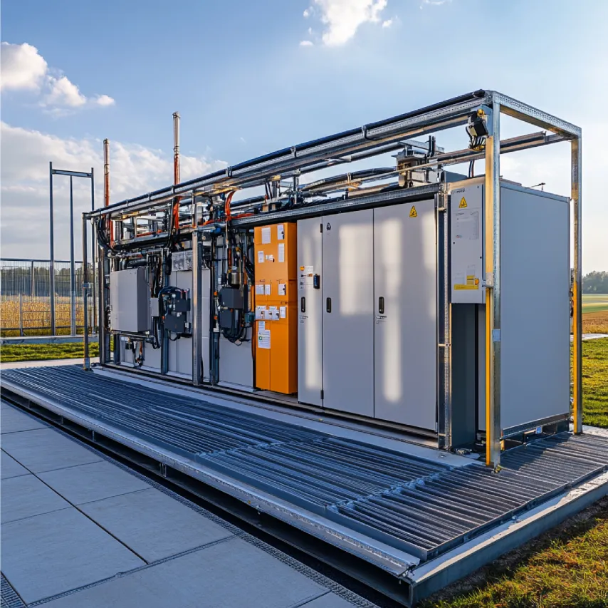 Commercial solar inverter cabinet installation in Halifax, Nova Scotia