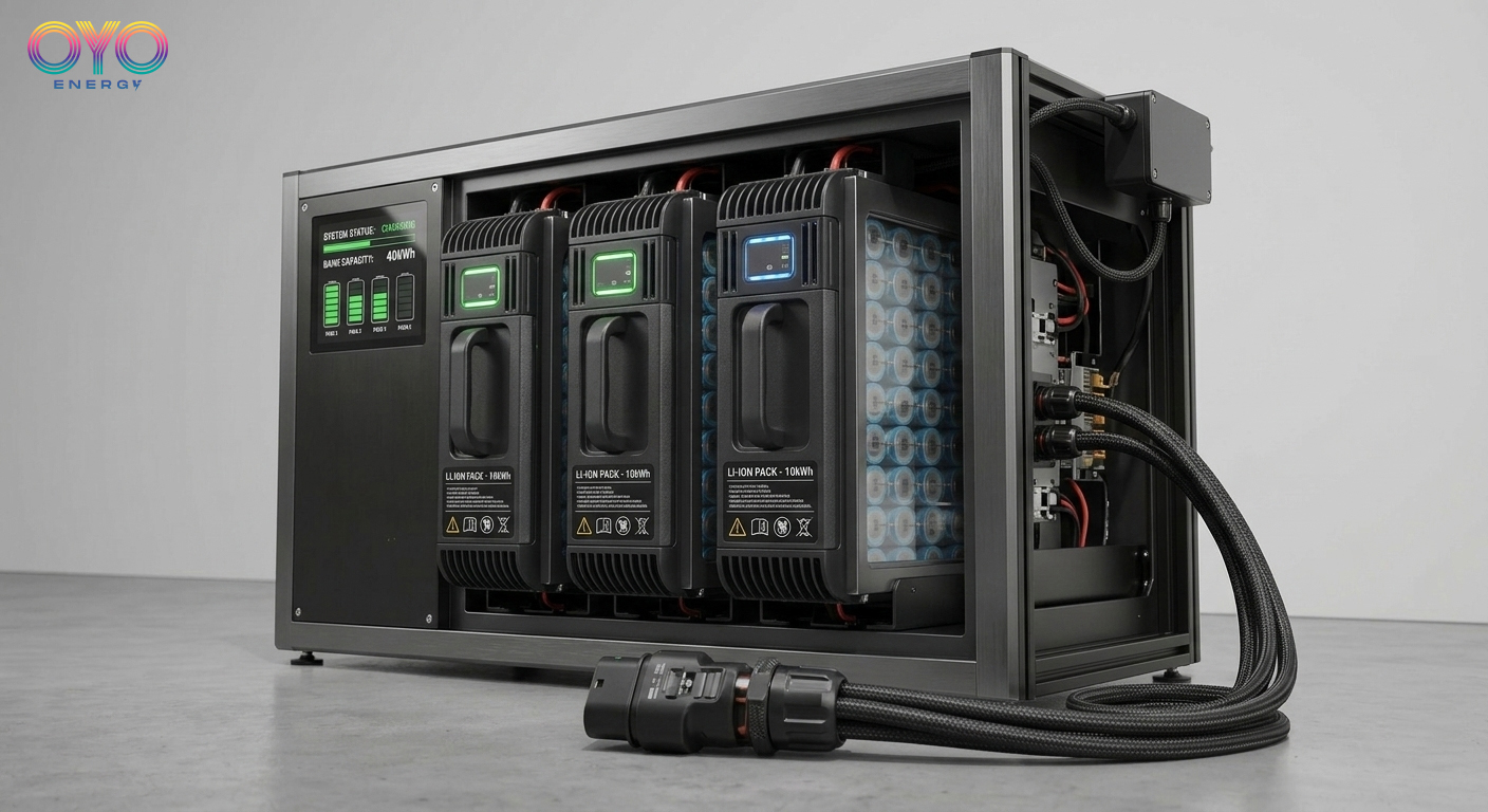 Modular lithium-ion battery energy storage system