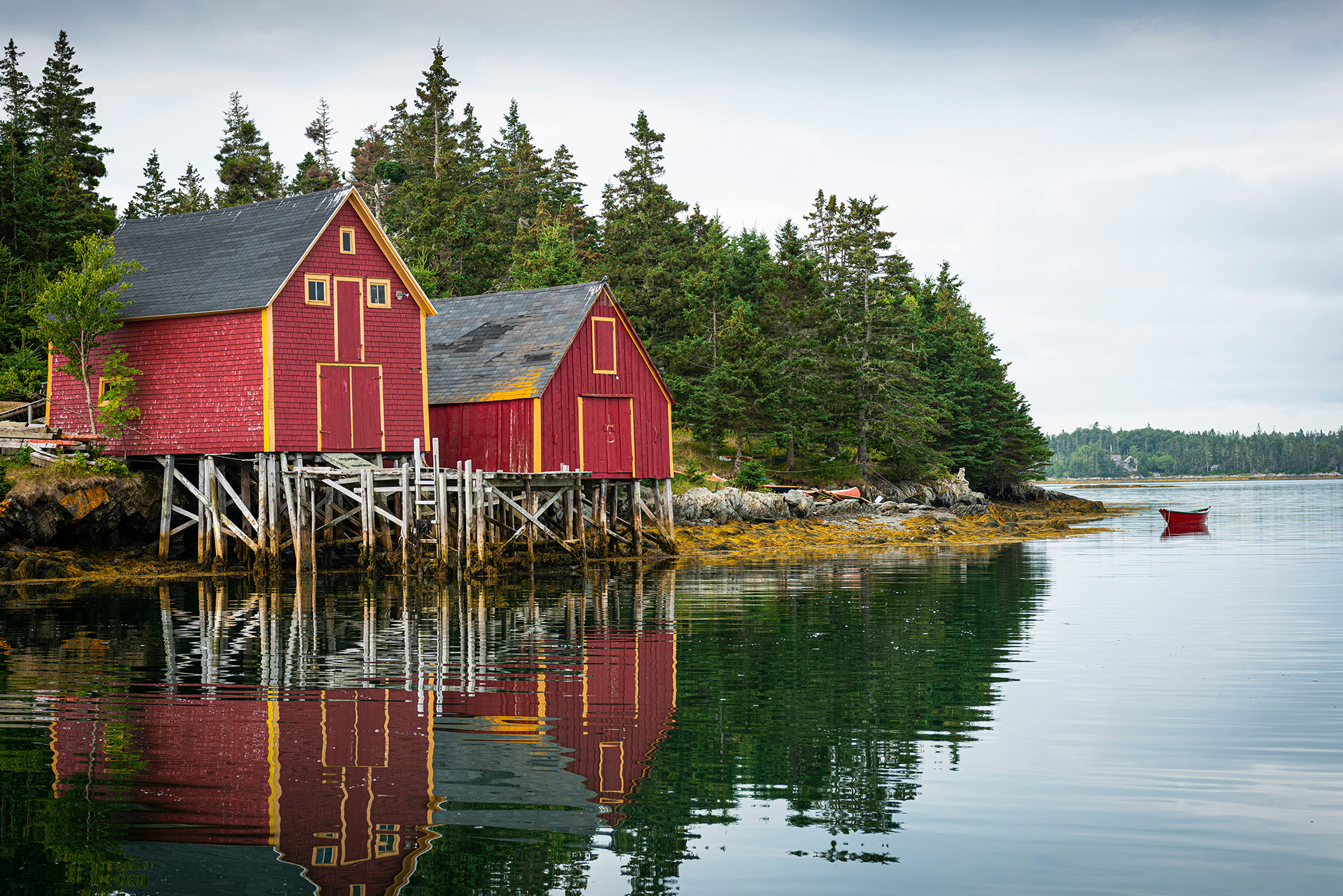 Nova Scotia home and landscape