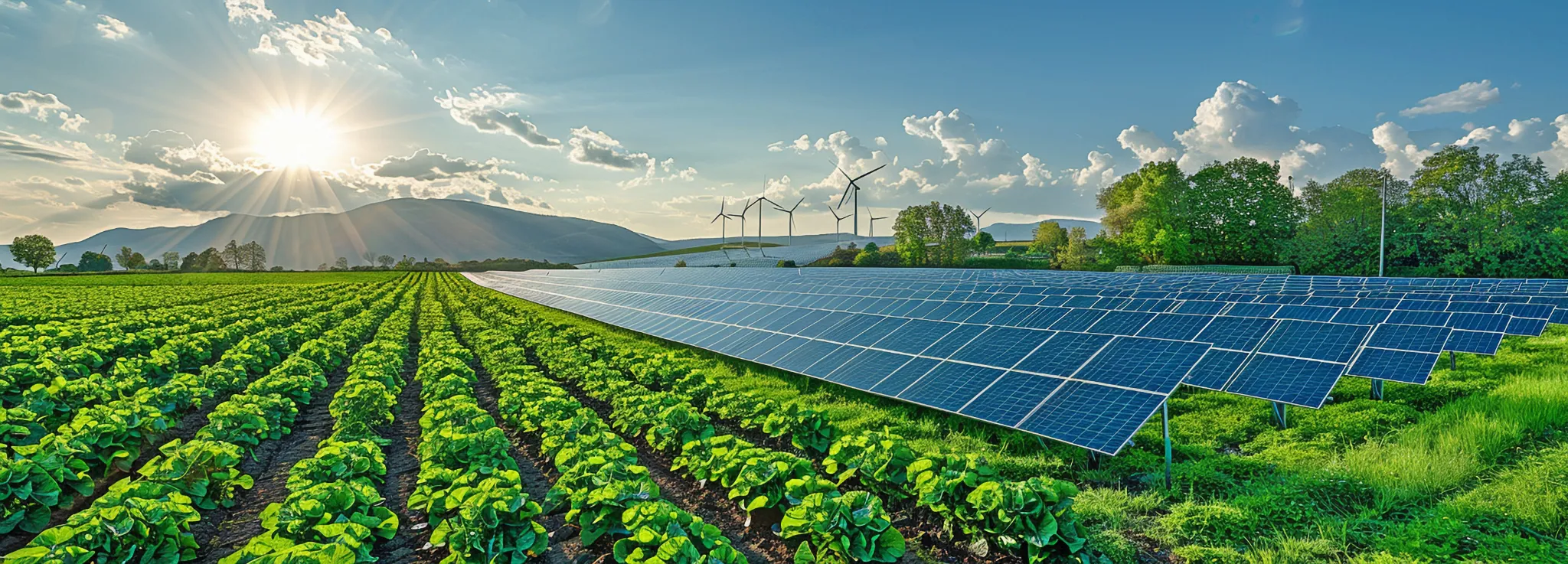 Agricultural solar installation in the Annapolis Valley, Nova Scotia